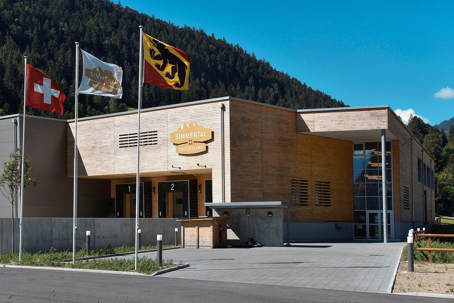 Le siège de Simmental Switzerland AG à Oey.