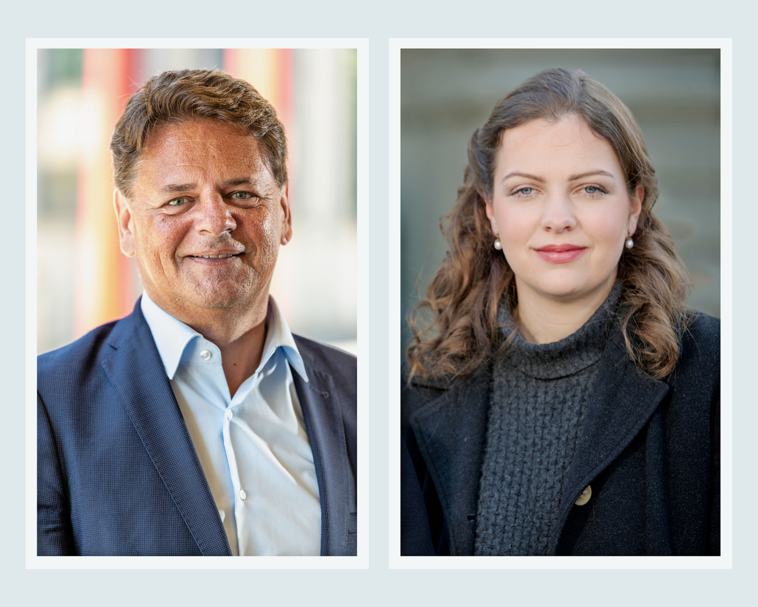 Adrian Vatter et Rahel Freiburghaus.