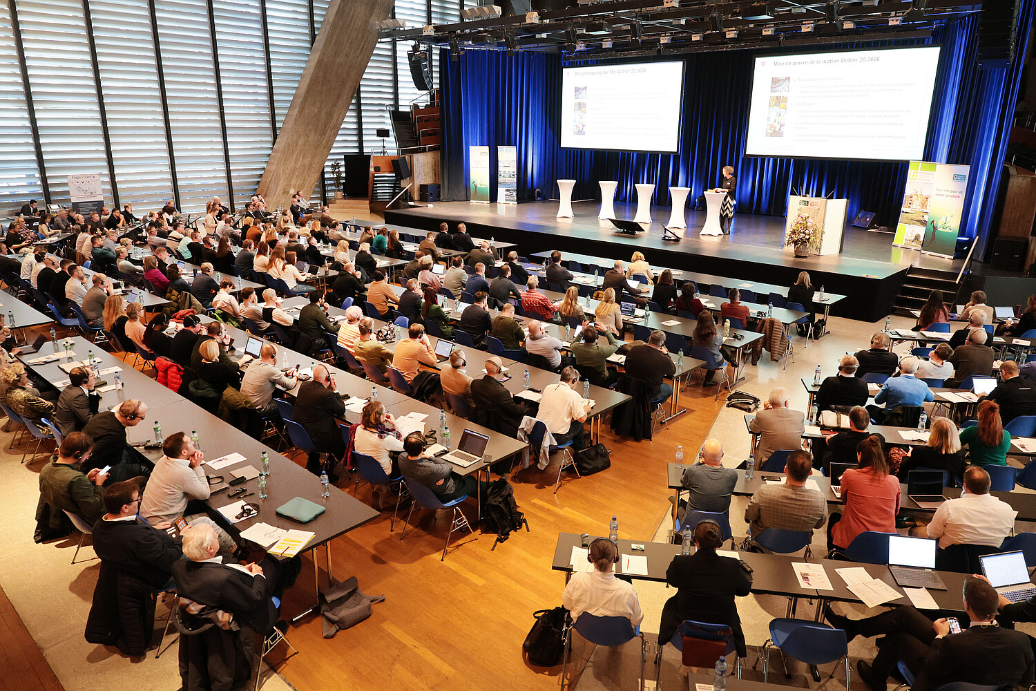 Le congrès sur le recyclage de l’année dernière.