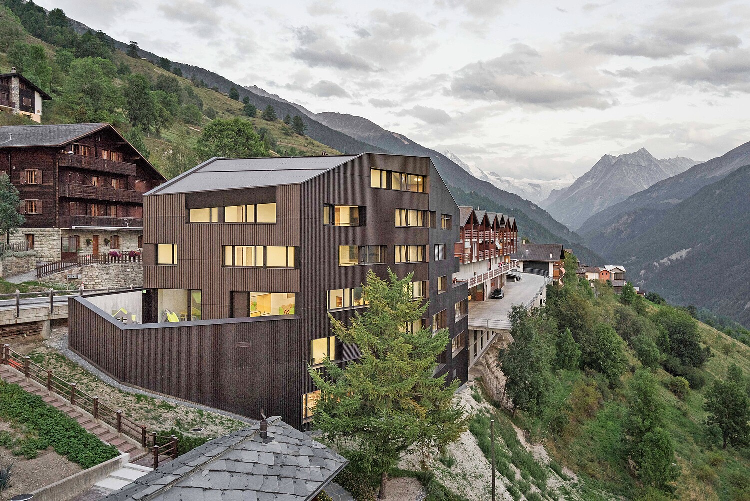 La Maison des Générations à Saint-Martin (VS).