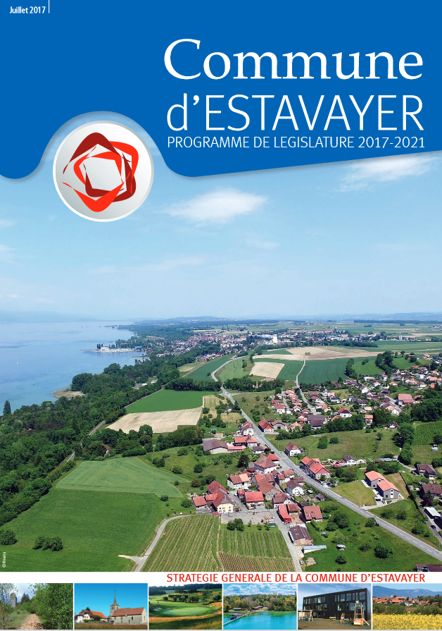 Le Programme de législature 2017-2021 d’Estavayer (FR). Comme Avenches (VD), Ried bei Kerzers (FR), Boncourt (JU) ou encore Sion (VS), la commune a effectué une réelle démarche stratégique.